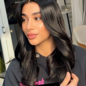 13×6 Swiss lace jet black 22 inches